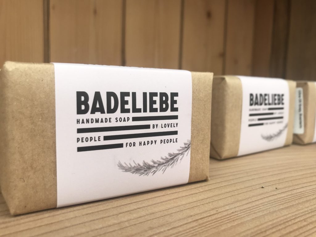 Handmade soap by lovely people for happy people